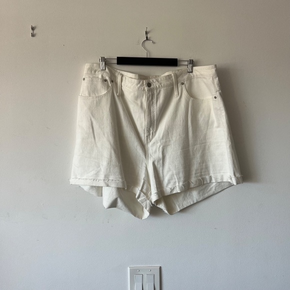Madewell Curvy High-Rise Denim Shorts size 37 - Picture 6 of 11